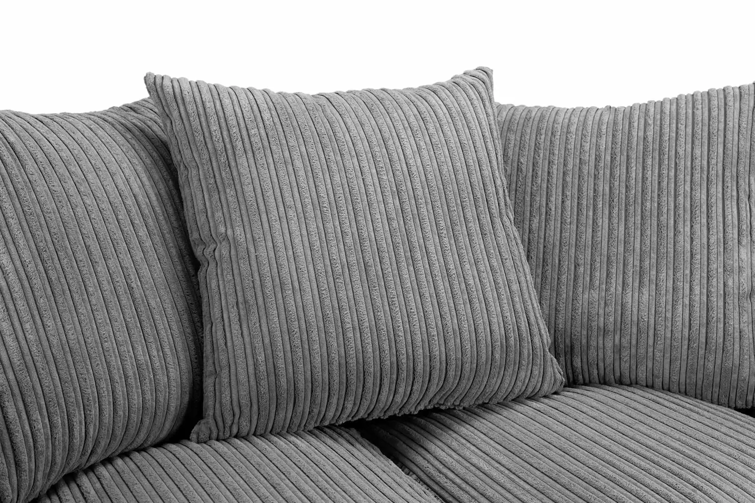 Harley Jumbo Sofa Grey 3+2 Set, view 4