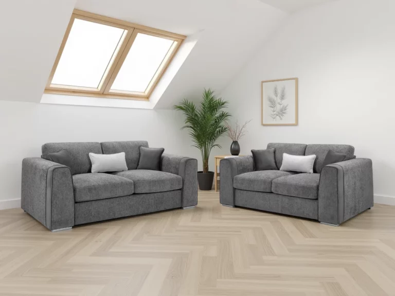 Naples Sofa Grey 3+2 Set