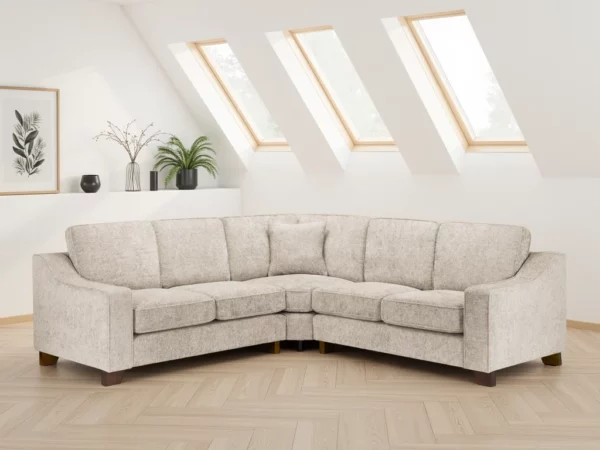 Nebraska Sofa Stone Large Corner