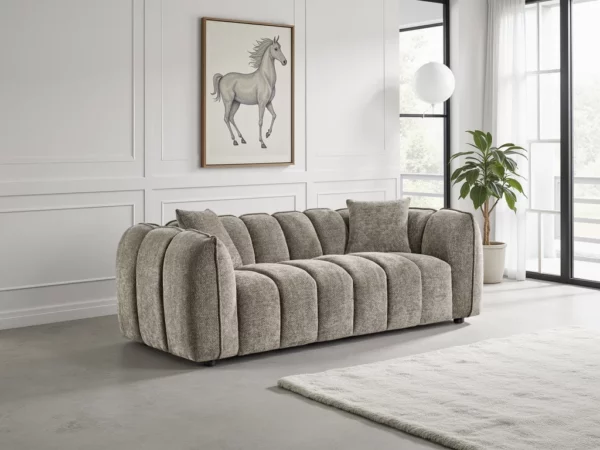 Venice Sofa Mocha 3 Seater