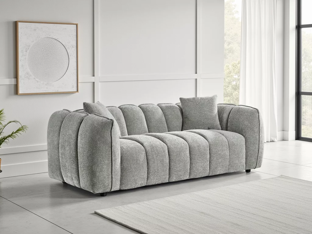 Venice Sofa Grey 3 Seater