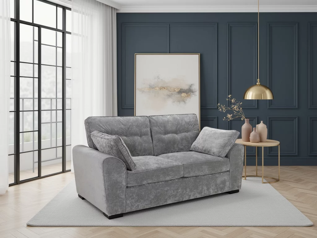 Maxwell Sofa Grey 3 Seater