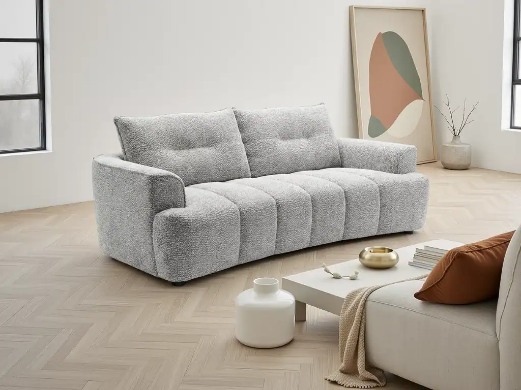 Cordova Sofa Grey 3 Seater