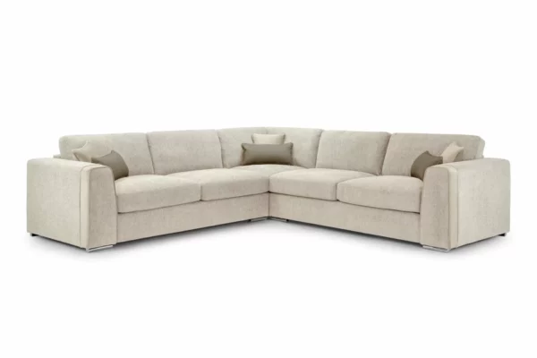 Naples Sofa Beige Large Corner, view 3