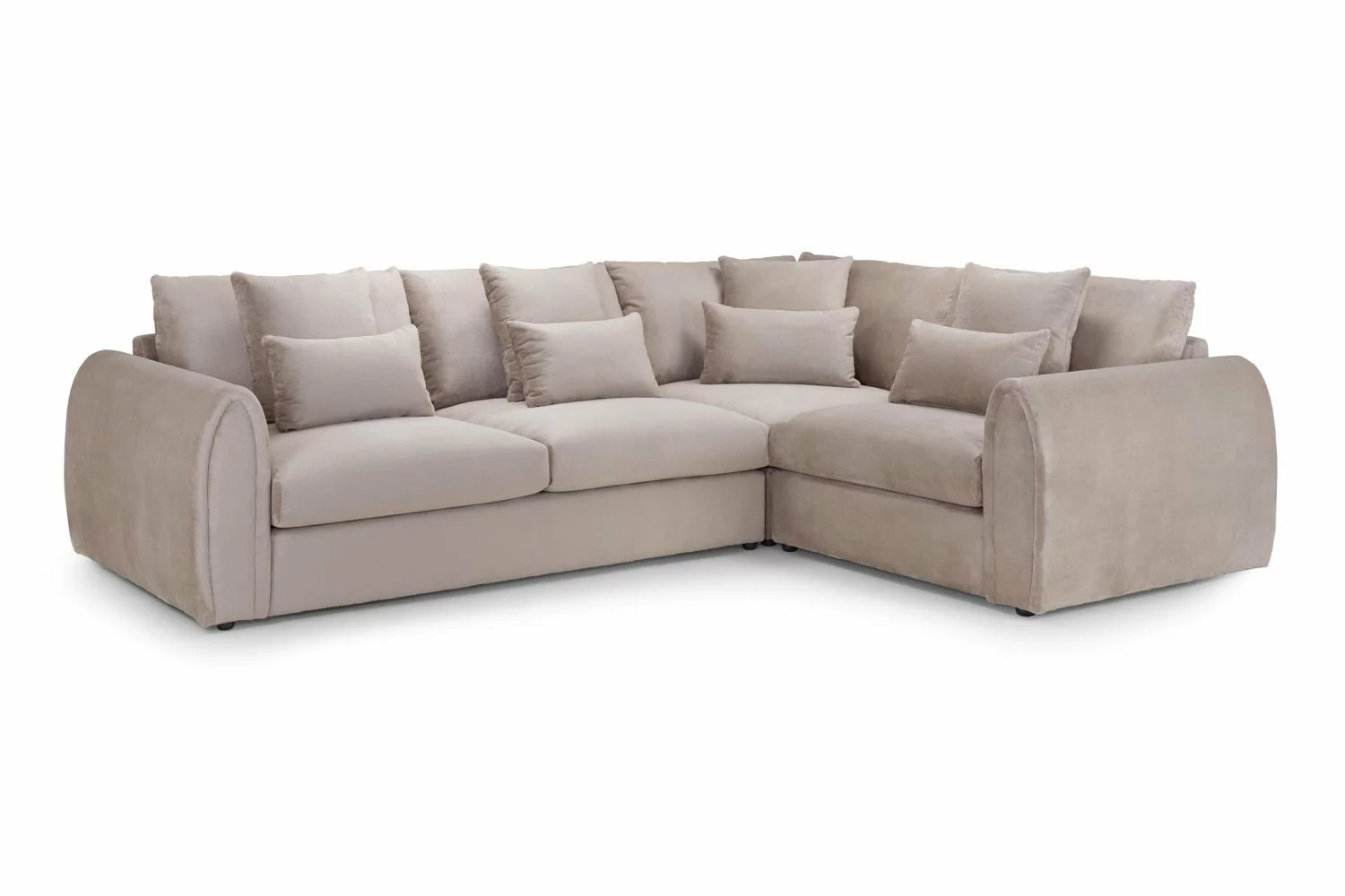 Mirabel Sofa Mocha Right Hand Facing Corner, view 2