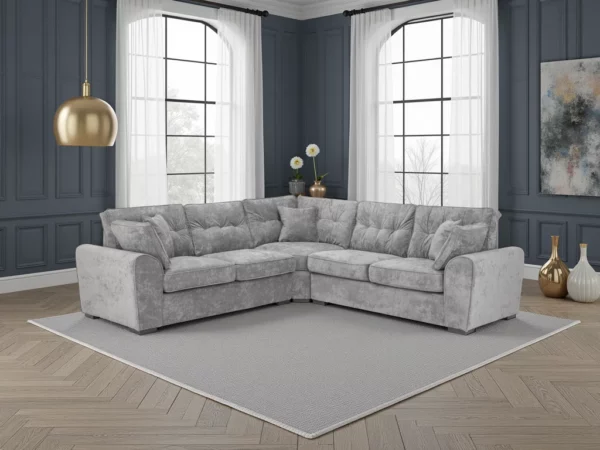 Maxwell Sofa Grey Large Corner