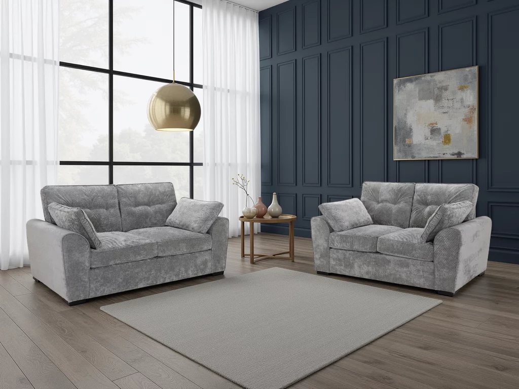 Maxwell Sofa Grey 3+2 Set