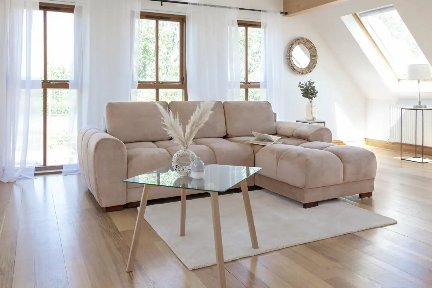 Azzuro Sofabed Mocha Universal Corner, view 2