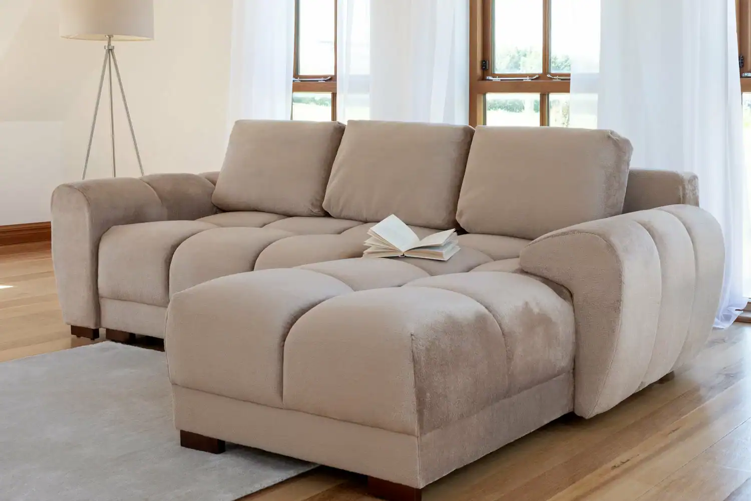 Azzuro Sofabed Mocha Universal Corner, view 8