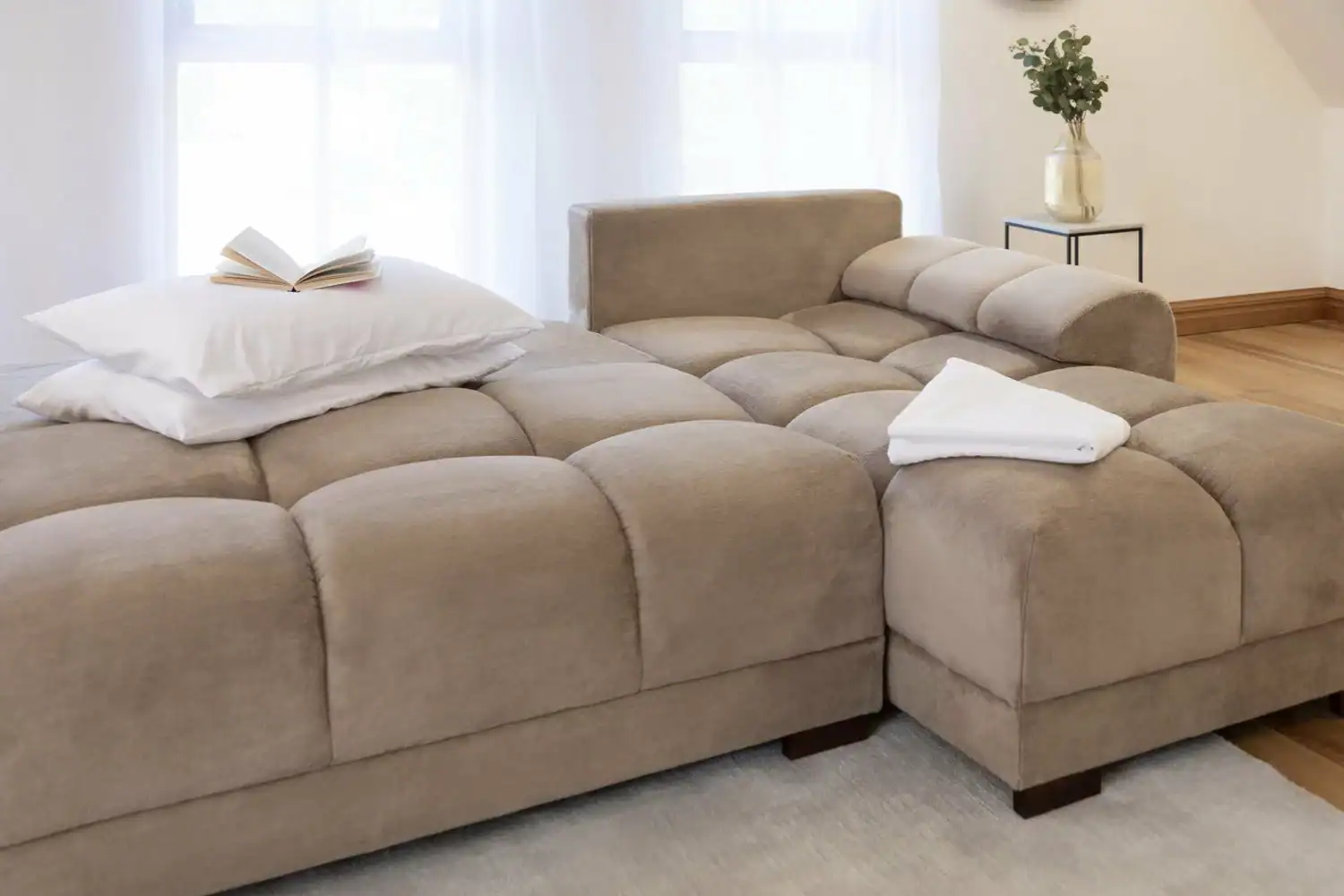 Azzuro Sofabed Mocha Universal Corner, view 3