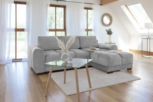 Azzuro Sofabed Grey Universal Corner, view 2