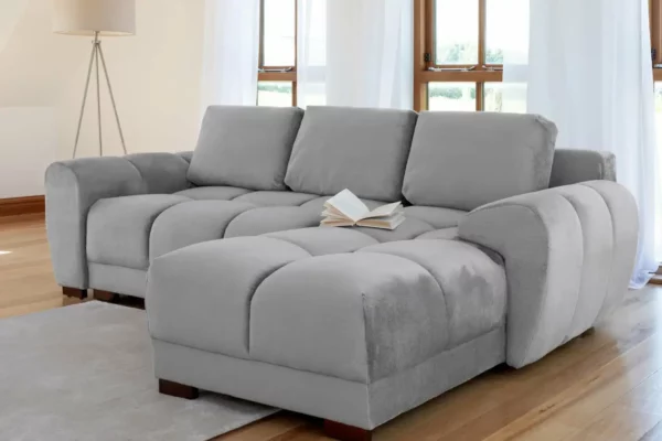 Azzuro Sofabed Grey Universal Corner, view 4