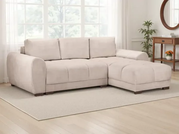 Azzuro Sofabed Mocha Universal Corner