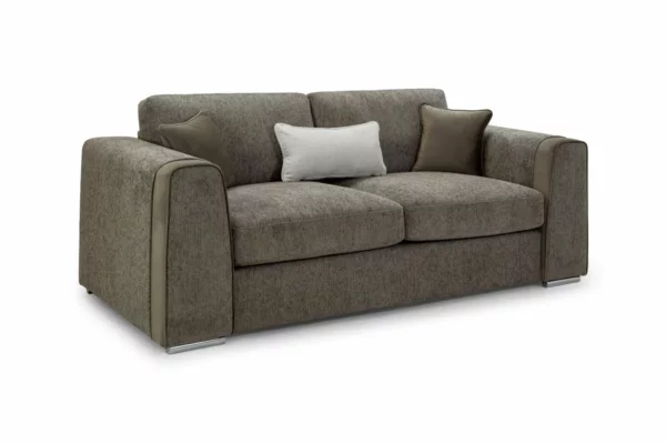 Naples Sofa Mocha 3 Seater, view 2