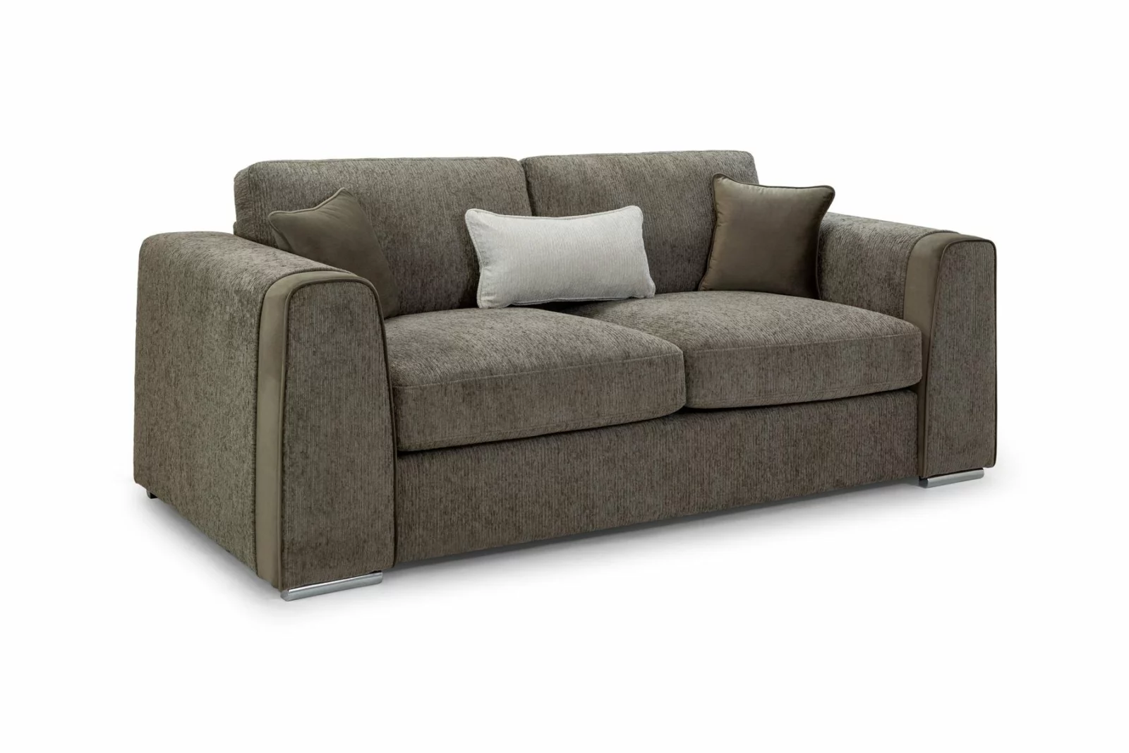 Naples Sofa Mocha 3 Seater, view 2