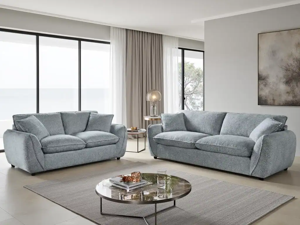 Berlin Sofa Grey 3+2 Set