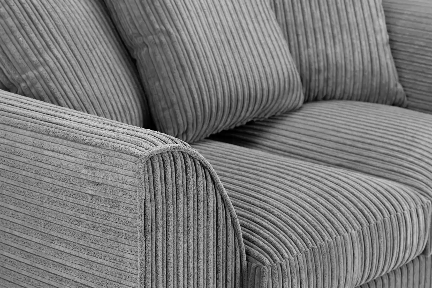 Harley Jumbo Sofa Grey 3+2 Set, view 5
