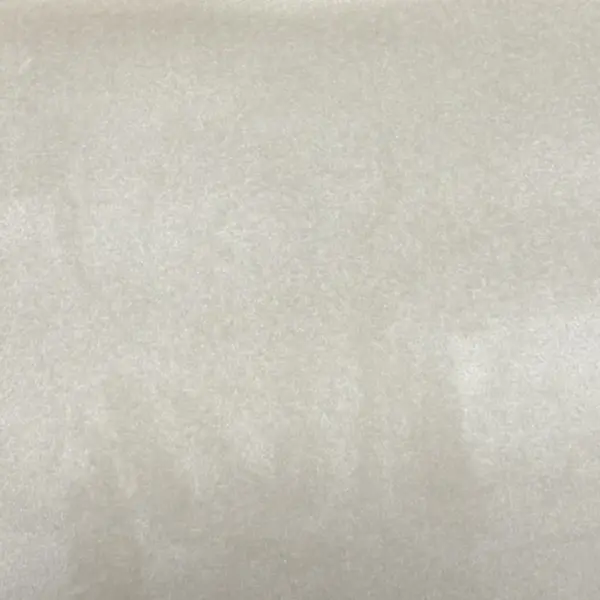 Cream Plush Velvet fabric close-up