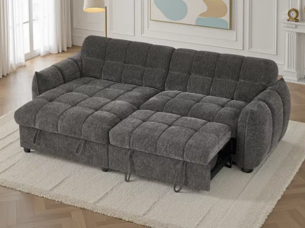 Florida Sofabed Grey Universal Corner, view 3