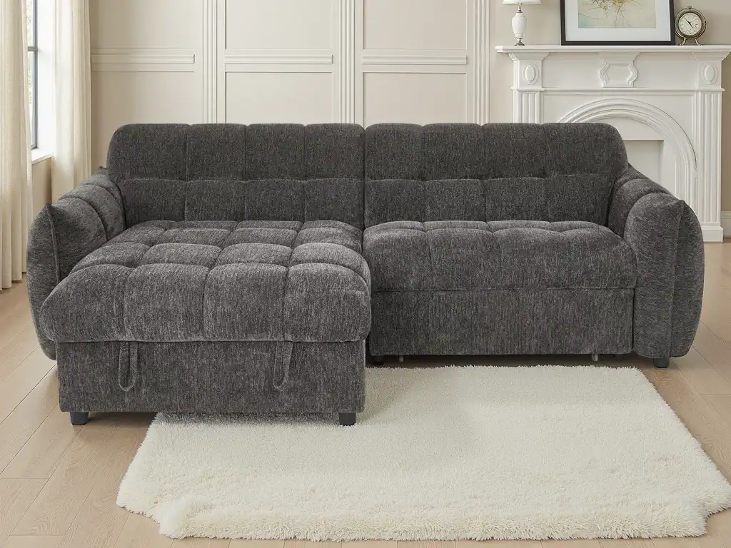 Florida Sofabed Grey Universal Corner, view 4