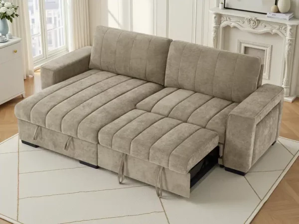 Franklin Sofabed Beige Universal Corner, view 3