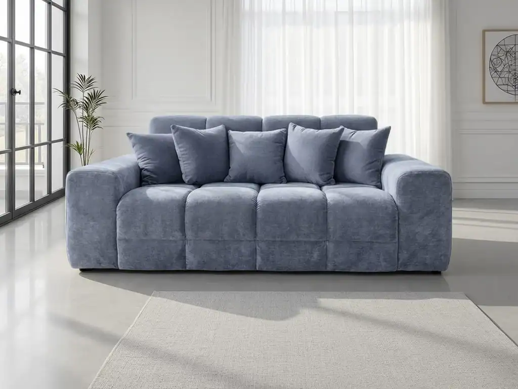 Jacob Sofa Grey 3 Seater