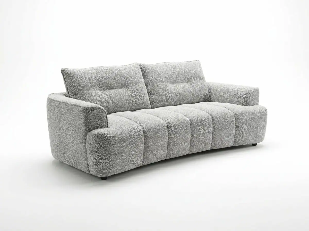 Cordova Sofa Grey 3 Seater, view 2