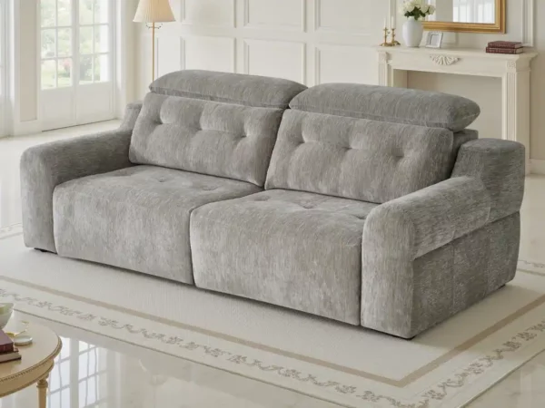 Harrison Electric Sofa Grey, view 4