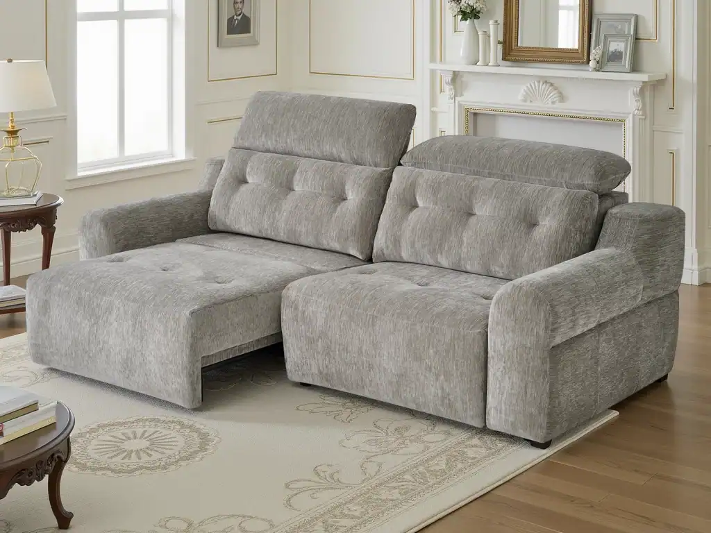 Harrison Electric Sofa Grey, view 3