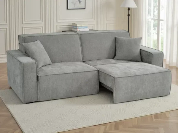 Houston Electric Sofabed Grey 3 Seater, view 2