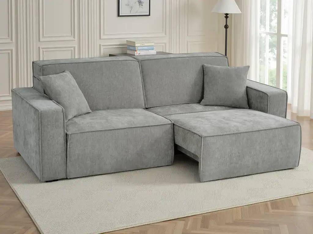 Houston Electric Sofabed Grey 3 Seater, view 2