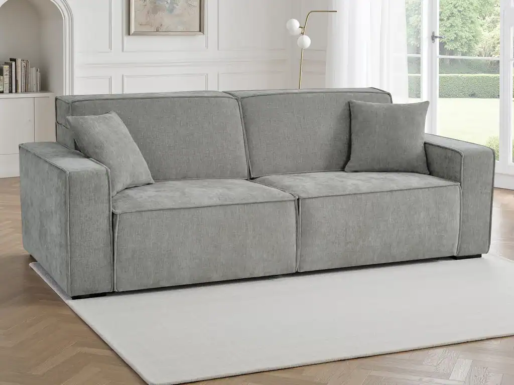 Houston Electric Sofabed Grey 3 Seater