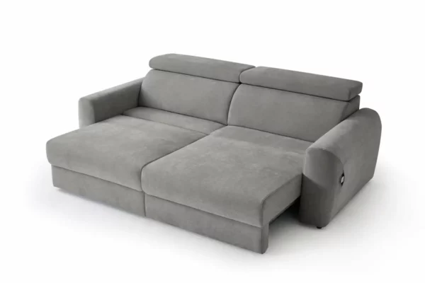 Dakota Electric Sofabed Grey 3 Seater, view 3