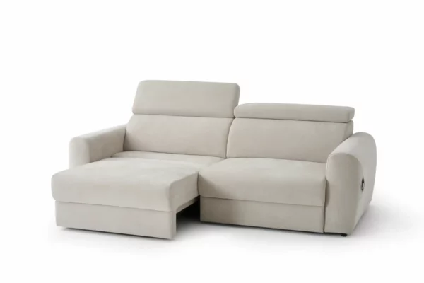 Dakota Electric Sofabed Beige 3 Seater, view 3