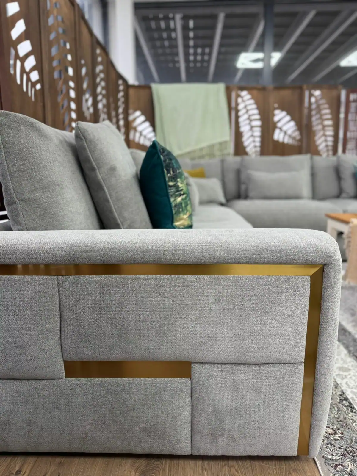Jupiter Sofa Grey Large Corner, view 2