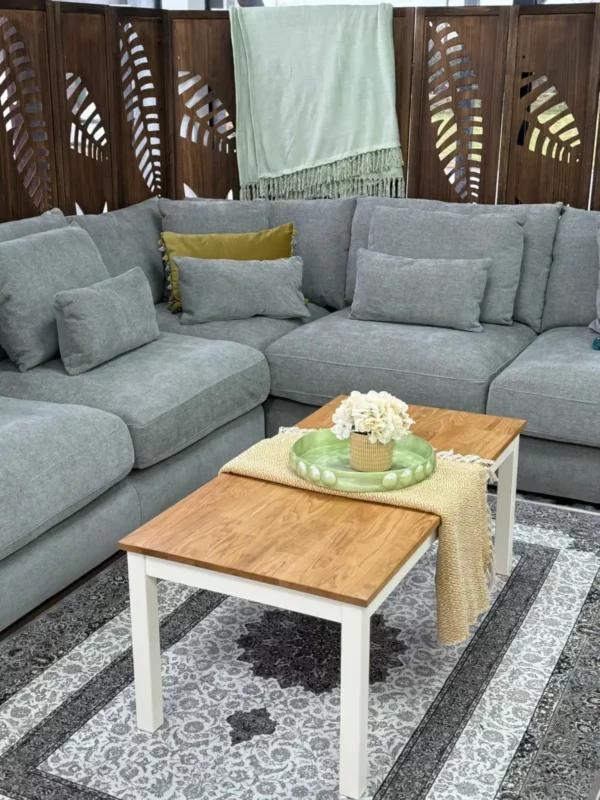 Jupiter Sofa Grey Large Corner, view 8