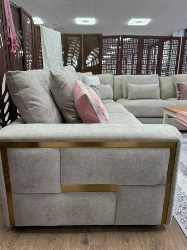 Jupiter Sofa Beige Large Corner, view 6