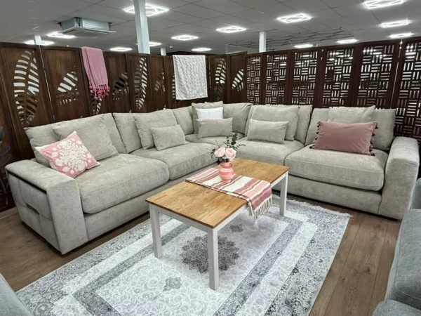 Jupiter Sofa Beige Large Corner, view 5