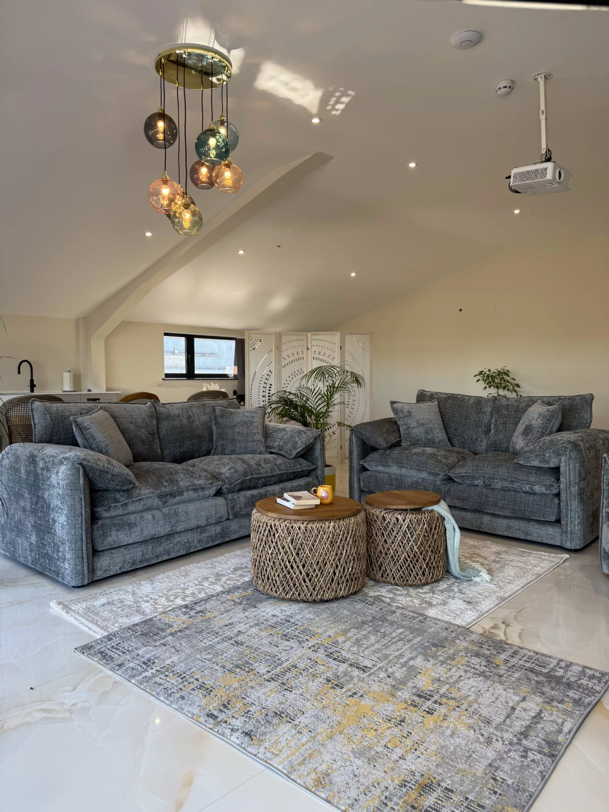 Solaya Sofa Grey 3+2 Set, view 7