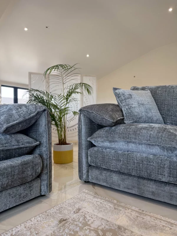 Solaya Sofa Grey 3+2 Set, view 5