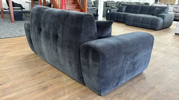 Jacob Sofa Black 3 Seater, view 5