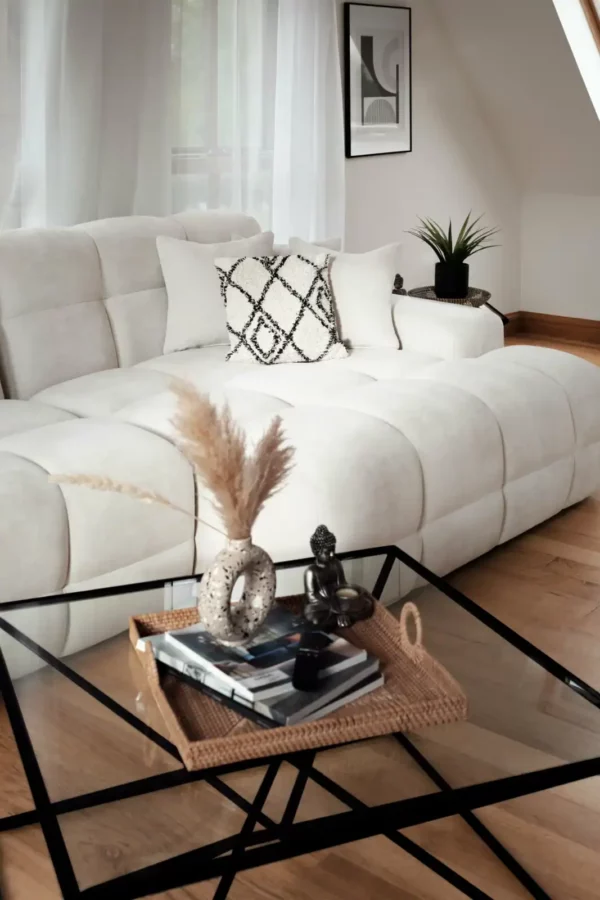 Jacob Sofa Beige Right Hand Facing Corner, view 7