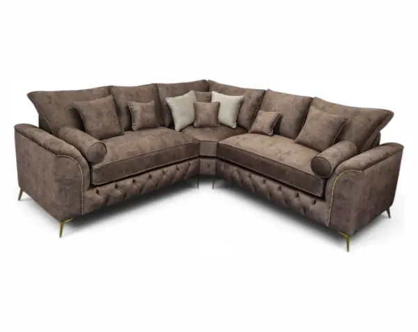 Malibu Chesterfield Corner Sofa