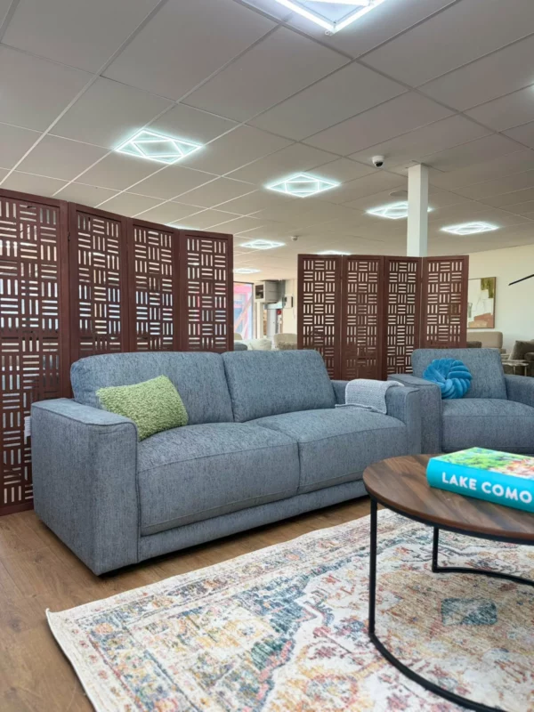 Marlow Sofa Grey 3 Seater, view 2