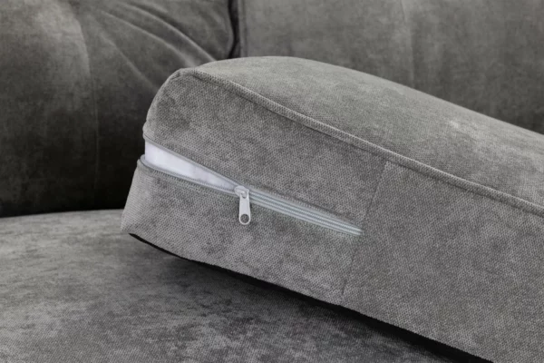 Maxwell Sofa Grey 3 Seater, view 4