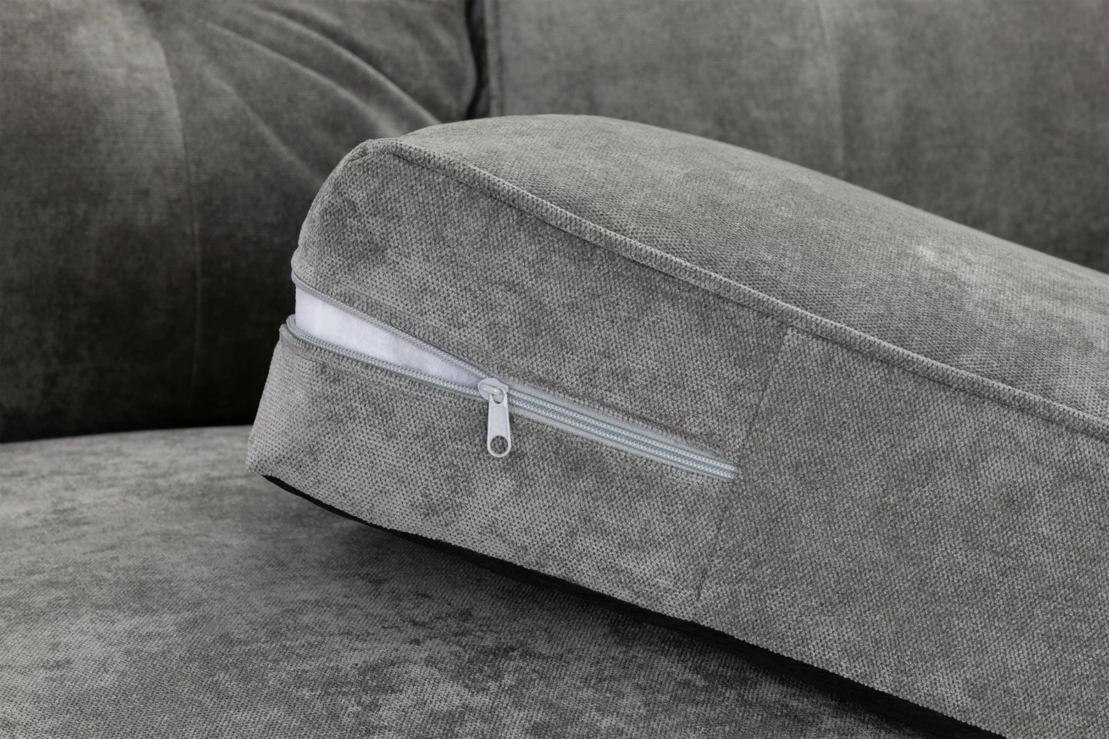 Maxwell Sofa Grey Large Corner, view 7