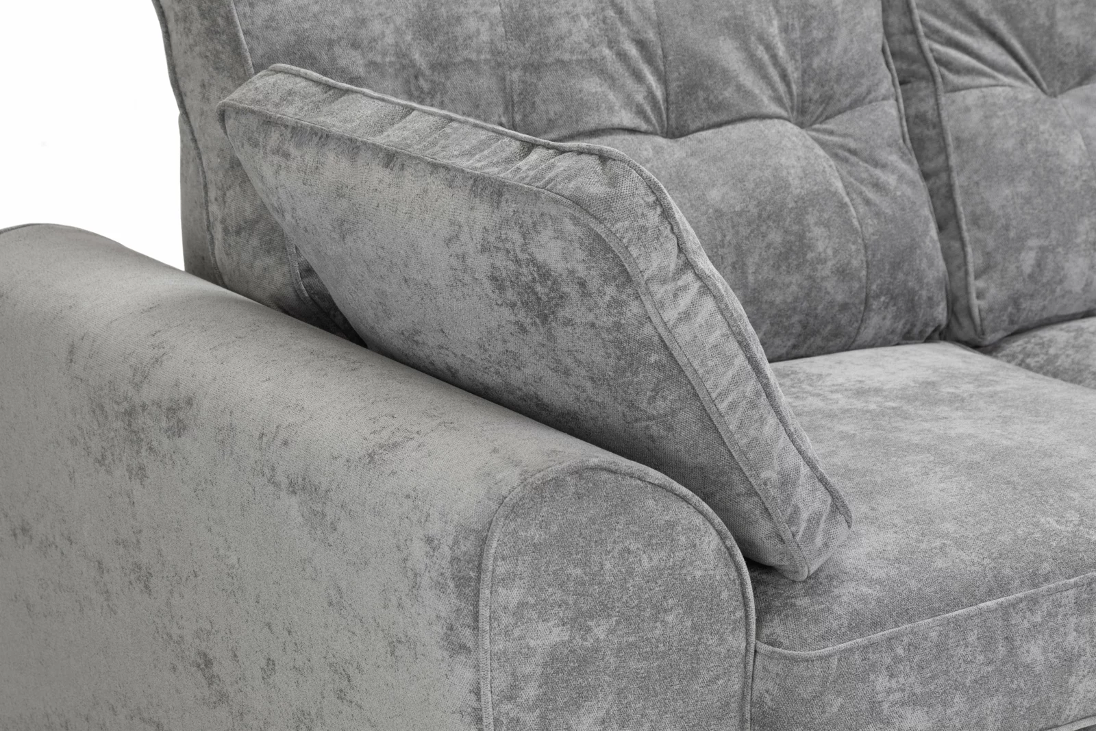 Maxwell Sofa Grey 3 Seater, view 5
