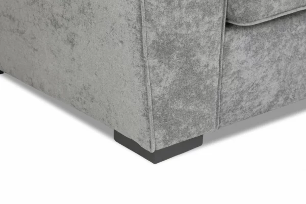 Maxwell Sofa Grey 3 Seater, view 6