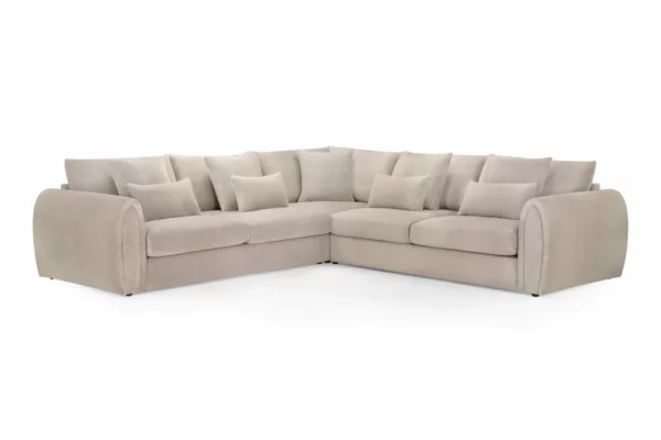 Mirabel Sofa Mocha Large Corner, view 2