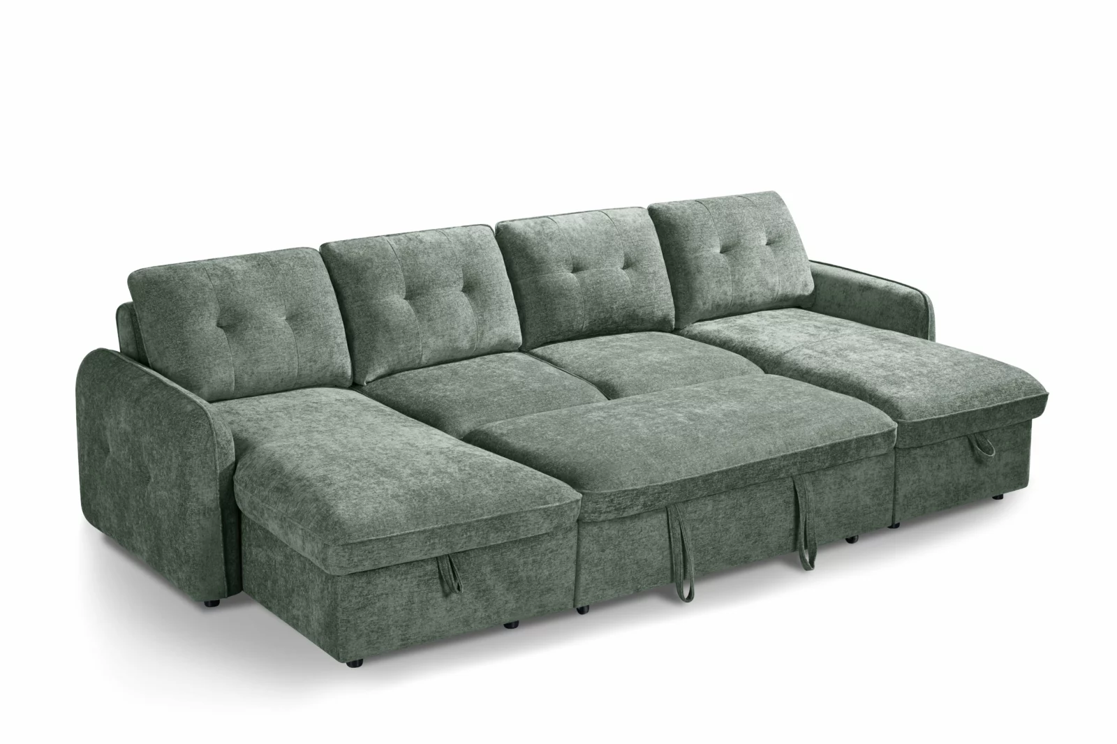 Moscow Sofabed Green U Shape Corner, view 3